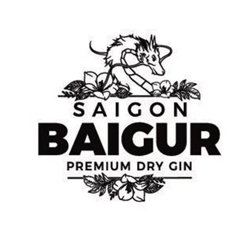 63205f6ed3585 Logo Saigon Baigur Gin